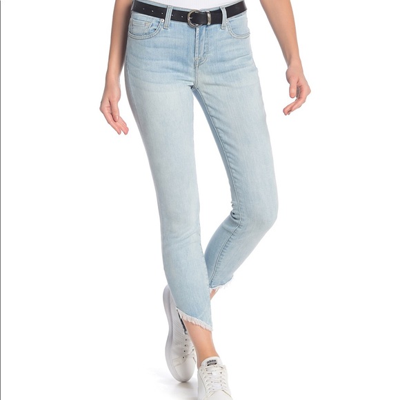 7FAM Gwenevere Angled Raw Hem Skinny Jeans - Picture 9 of 9